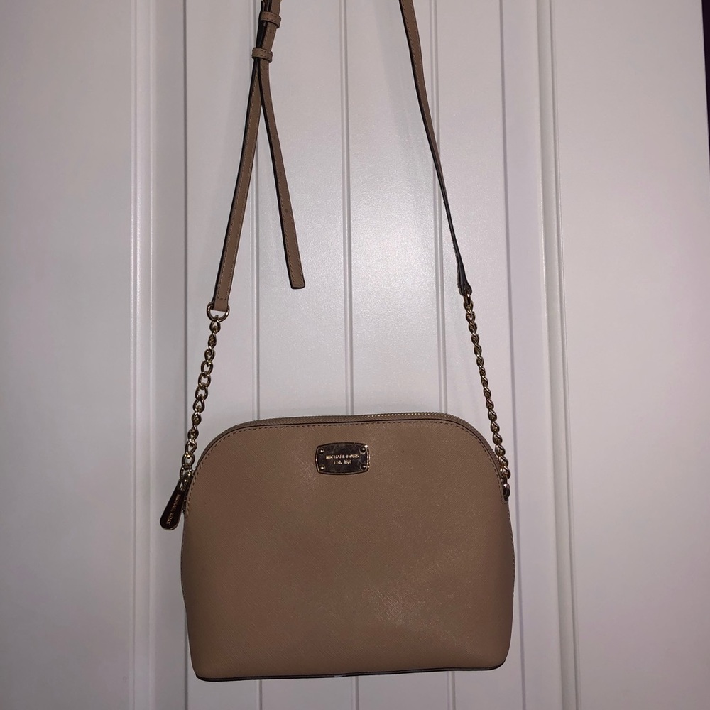 Michael Kors Beige Crossbody
